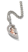 Load image into Gallery viewer, Broken Heart picture Necklace
