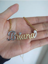 Load image into Gallery viewer, Double Plated Name Necklace
